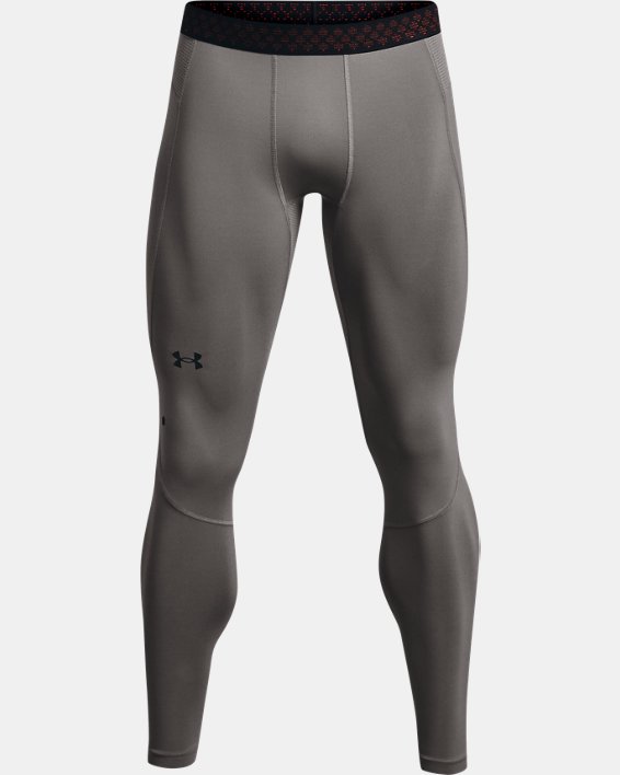 Men's UA RUSH™ HeatGear® 2.0 Leggings, Gray, pdpMainDesktop image number 4